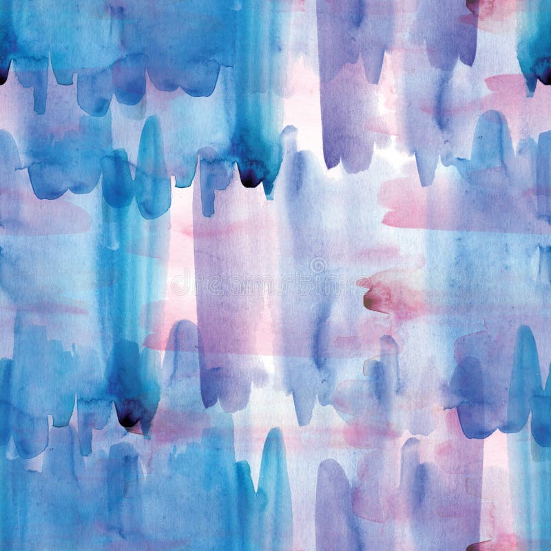 Nahtloses Muster des rosa, blauen und purpurroten Aquarells befleckt für Hintergrund stockbilder Nahtloses Muster des rosa, blauen und purpurroten Aquarells befleckt für Hintergrund stockbilder