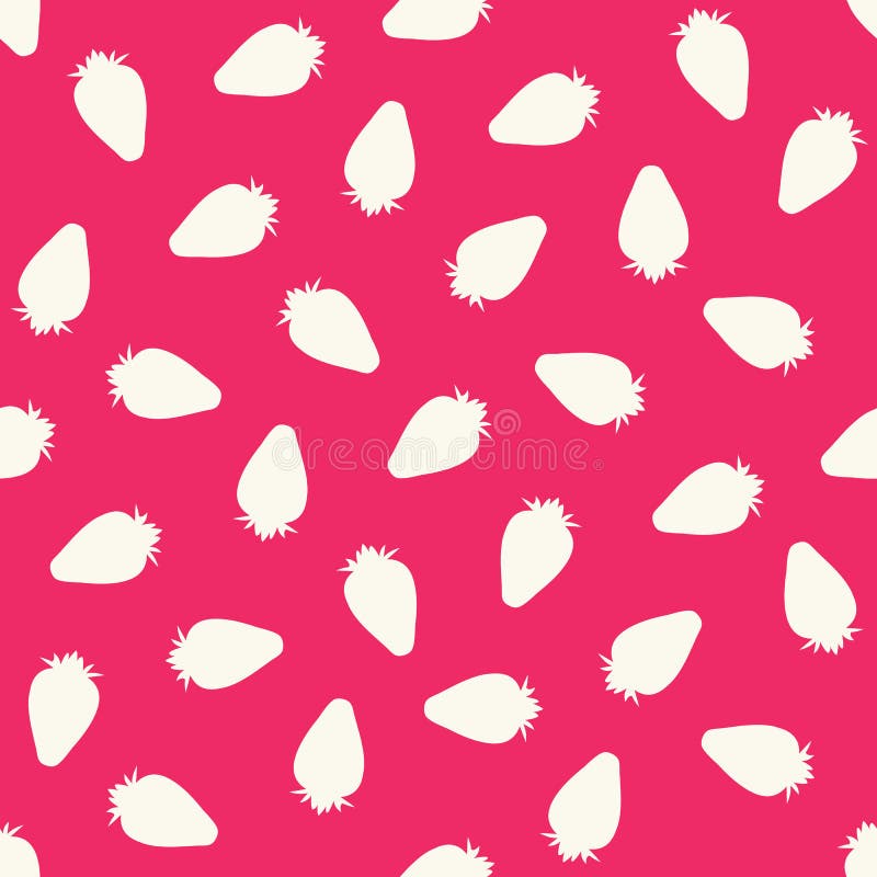 Nahtloses Muster mit Erdbeeren Auch im corel abgehobenen Betrag vektor abbildung Nahtloses Muster mit Erdbeeren Auch im corel abgehobenen Betrag vektor abbildung