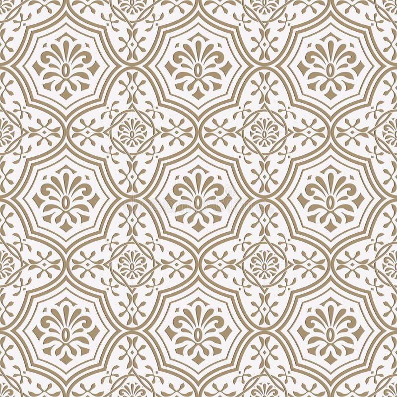 Nahtloses Papier des Vektors schnitt Blumenmuster, indische Art lizenzfreie abbildung Nahtloses Papier des Vektors schnitt Blumenmuster, indische Art lizenzfreie abbildung