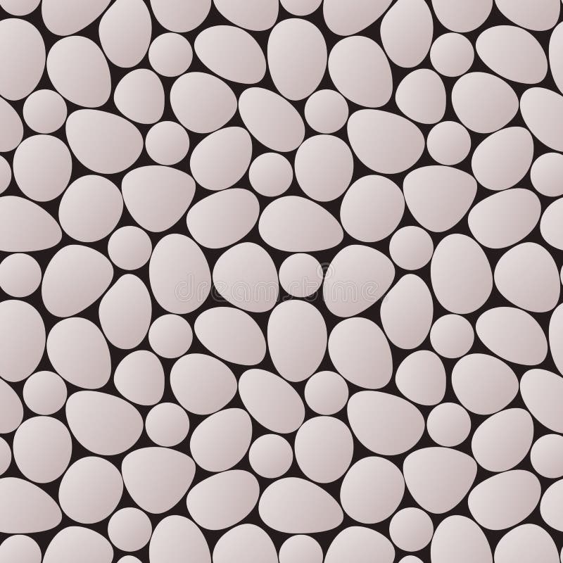 Pebble cobblestone pattern on dark background. Pebble cobblestone pattern on dark background.