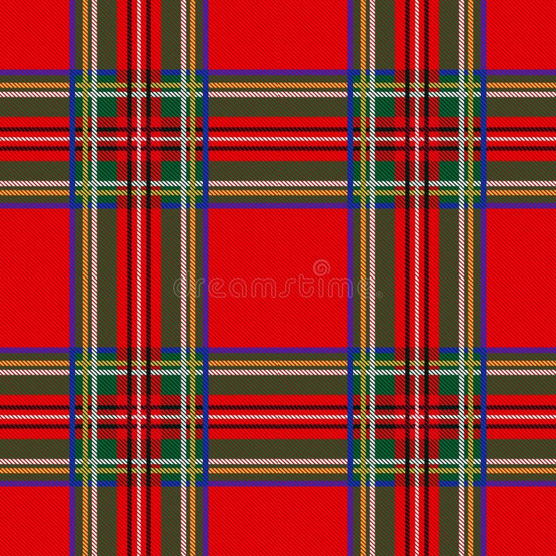 Seamless tartan pattern background plaid. Christmas decoration, scottish ornament. Flat style design illustration. Seamless tartan pattern background plaid. Christmas decoration, scottish ornament. Flat style design illustration