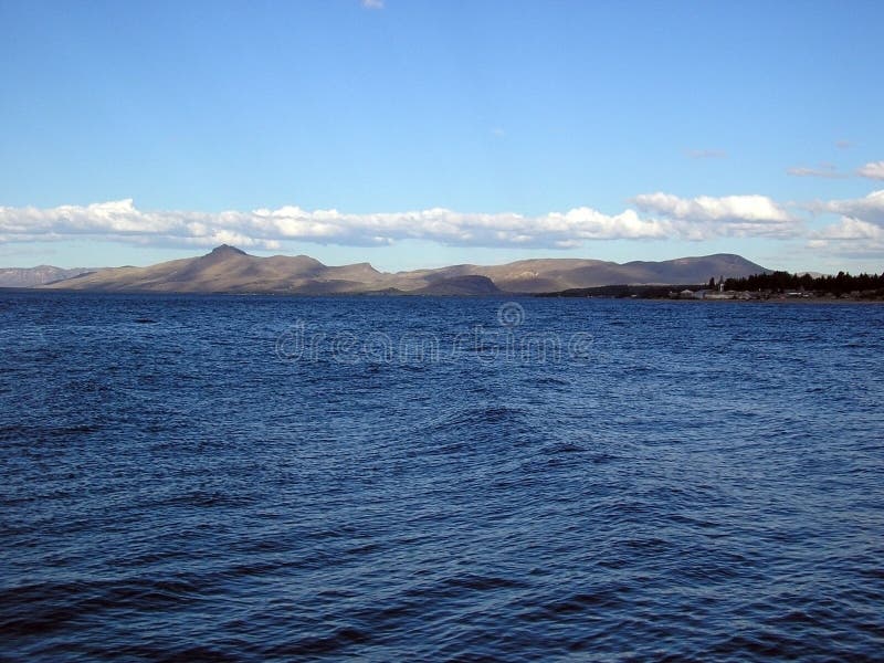 Nahuel Huapi See stockbild. Bild von himmel, shoreline - 4741585