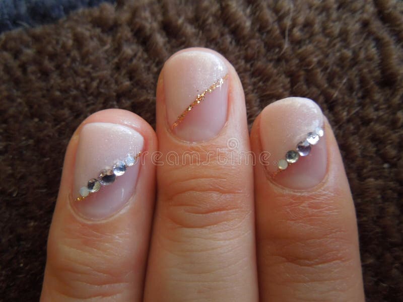 Nail Art stock photo. Image of crystal, saloon, manicure 1820994