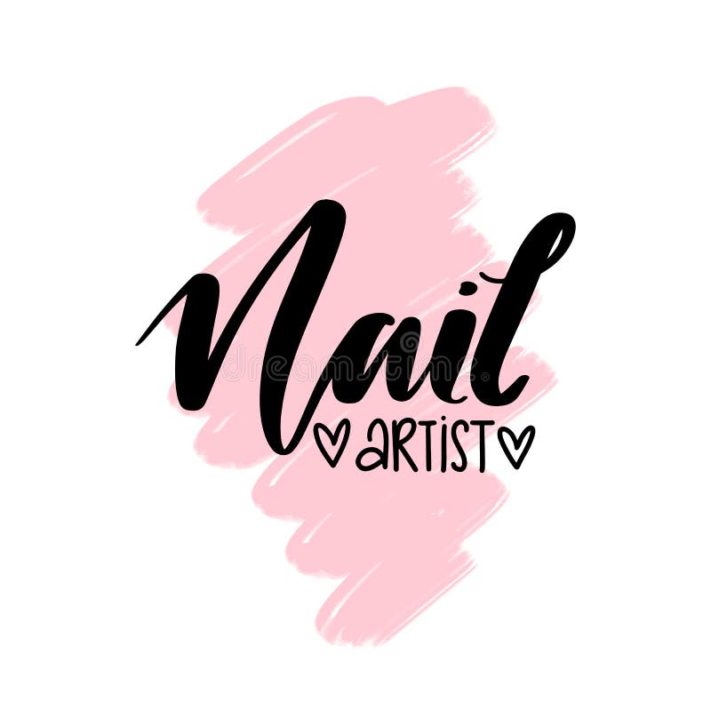 Nails Logo Nail Art Logo Nails Artist Nails Logo Design
