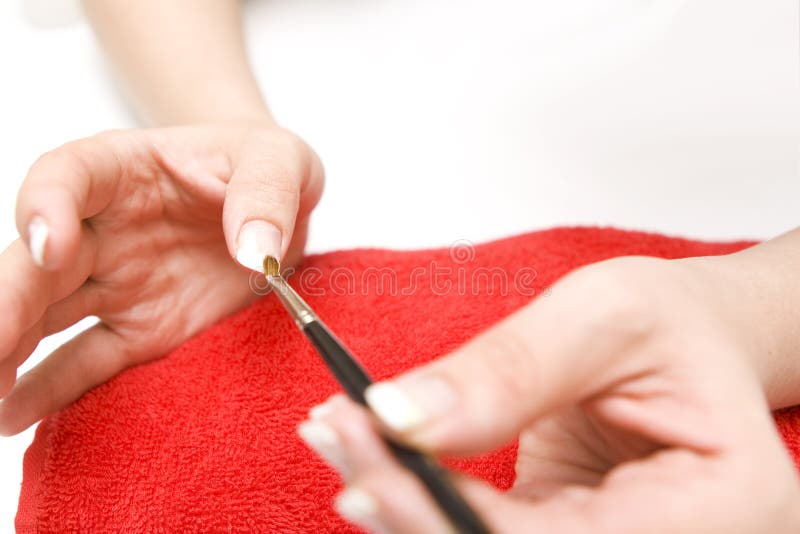 Nail Care Picture. Image 8064478