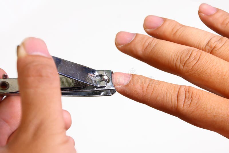 Nail Cutting stock image. Image of remove, isolated, cutter 60817409