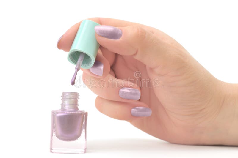 Nail polish royalty free stock photo