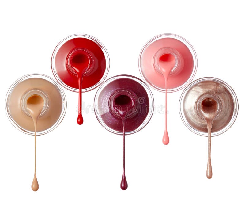 Nail polish stock images
