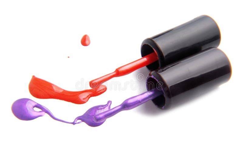 Nail Polish Enamel Isolated Stock Photo Image of glamour, isolated