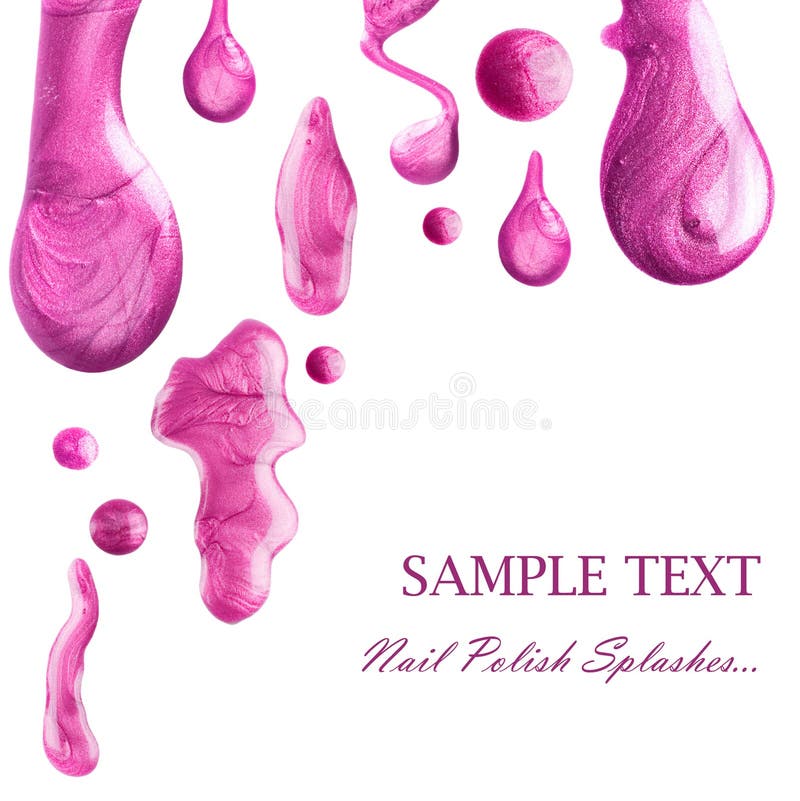 Nail Polish Splashes