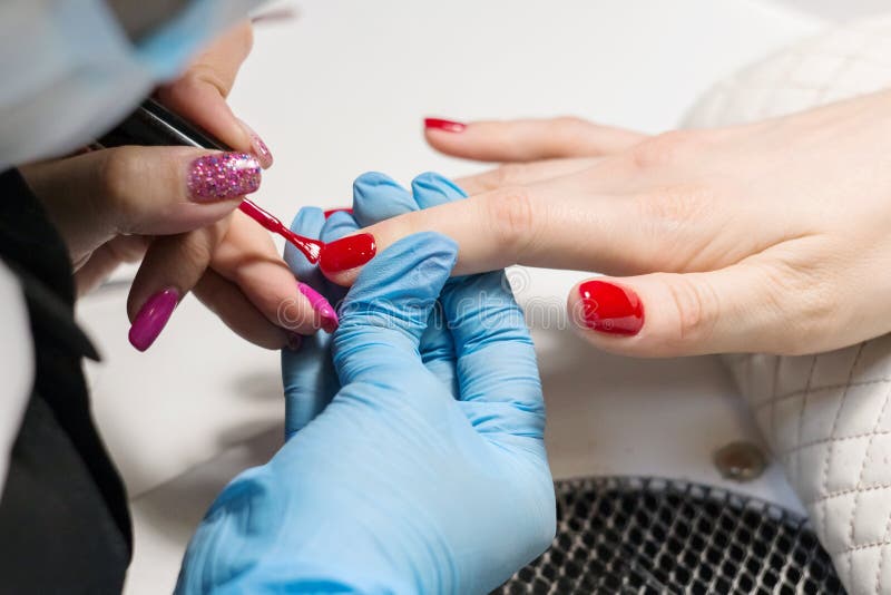 Nail Salon, Nail and Hand Care Stock Photo Image of manicure, care