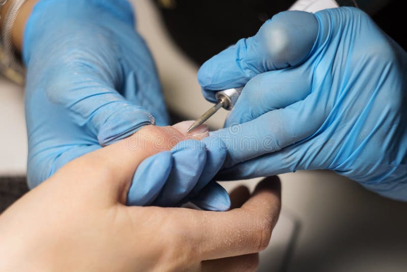 Nail Salon, Nail and Hand Care Stock Photo Image of beige, care