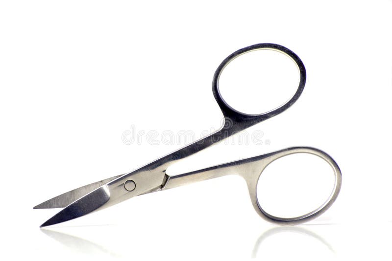 Nail scissors isolated