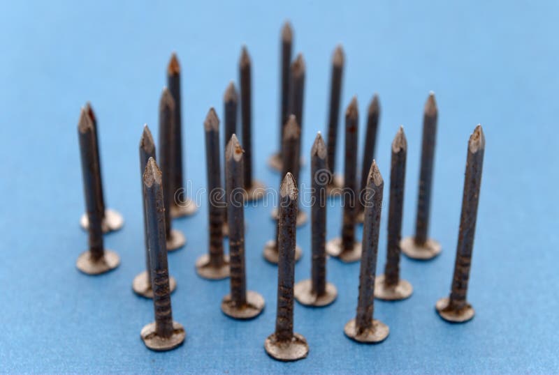 Bed of nails stock photo. Image of pain, distress, hardware 15226184