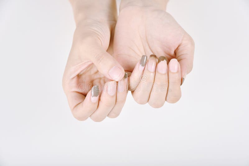 Nails Fungal And Bacteria Infection From Dirty Manicure Salon Tools Stock Image Image Of Healthy Broken
