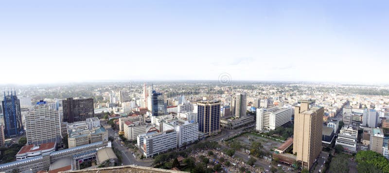 Nairobi City Kenya royalty free stock photos