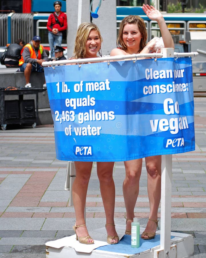 Nearly naked PETA protest planned in Seattle Friday 