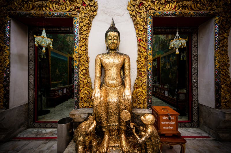 Nakhon Pathom, March 11, 2023. Wat Rai Khing, a Civilian Monastery ...