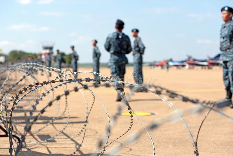 Nakhonratchasima, TAILANDIA 27 novembre 2015: Recinto del soldato fotografia stock libera da diritti Nakhonratchasima, TAILANDIA 27 novembre 2015: Recinto del soldato fotografia stock libera da diritti