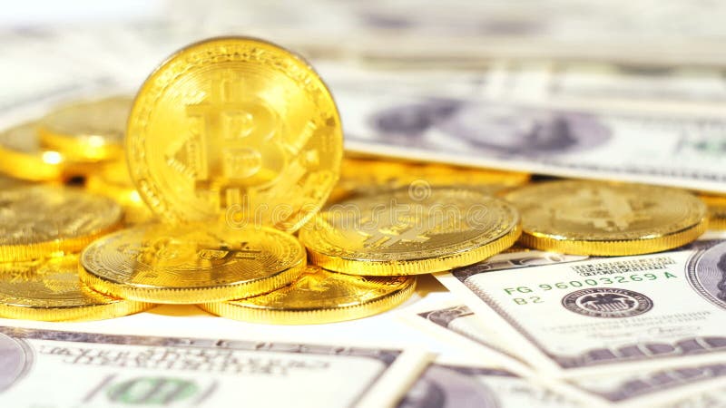 Należeć Cryptocurrency monety Na całym świecie Kłaść na dolarach