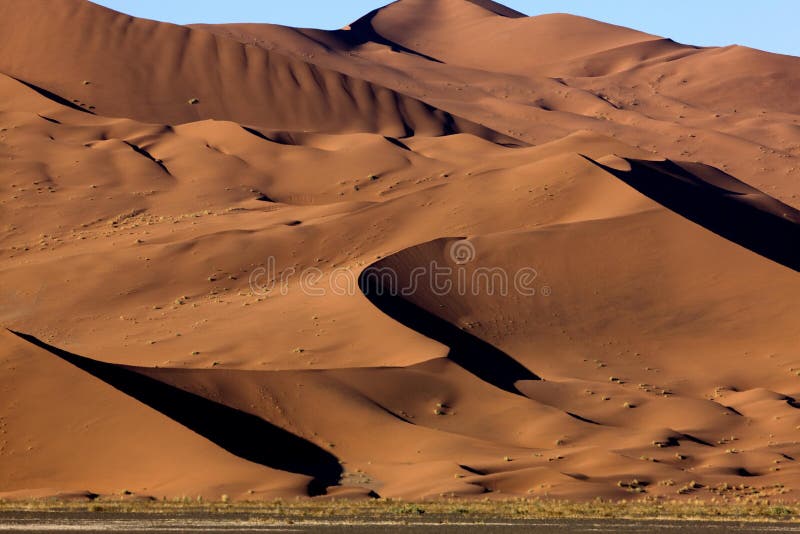 Namib Desert, Namib Naukluft Park, Sossusvlei Dunes in Namibia
