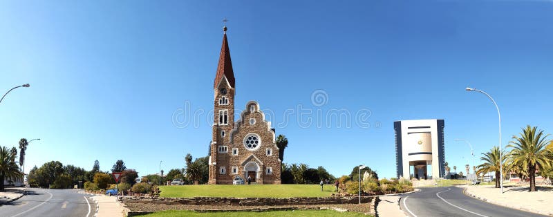 namibia panorama Windhoek obraz stock namibia panorama Windhoek obraz stock