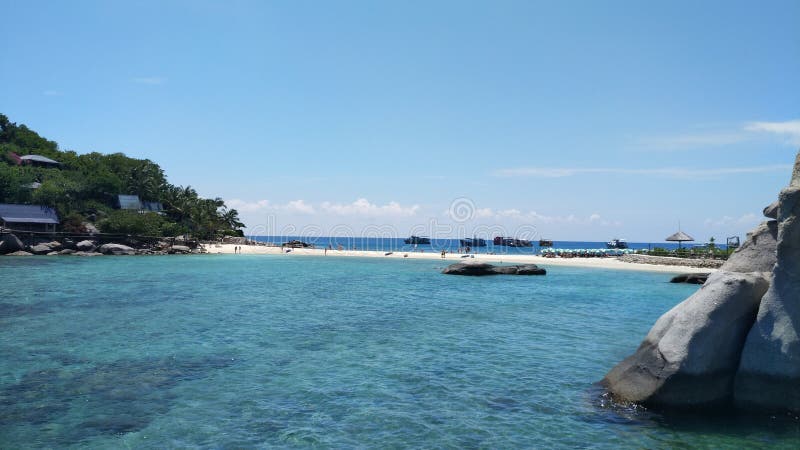 Nangyuan öhav som är härligt i Thailand arkivfoto Nangyuan öhav som är härligt i Thailand arkivfoto