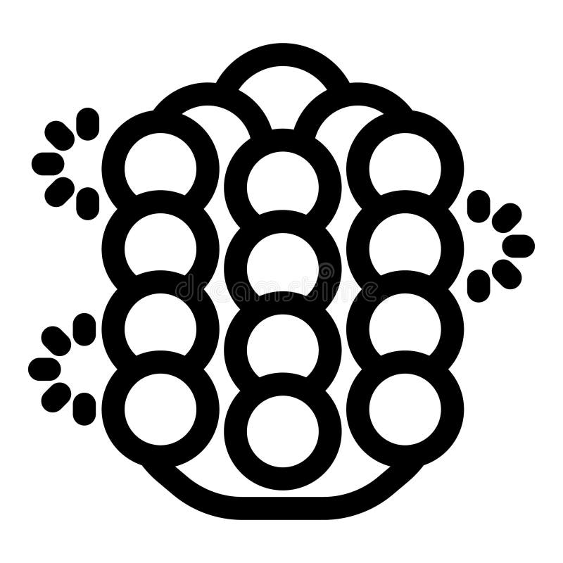 Nanobots attacking virus nanotechnology icon as eps 10 file royalty free illustration