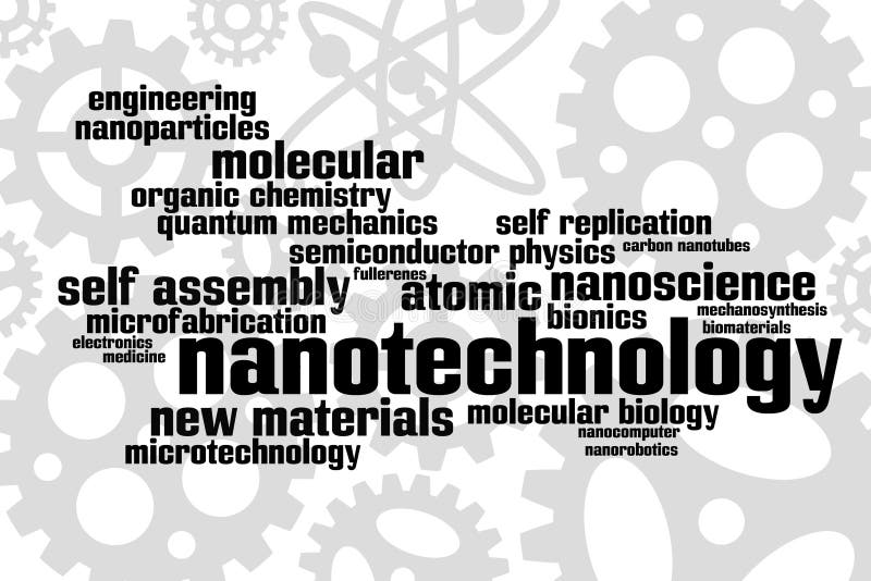 Nanotechnology stock illustration