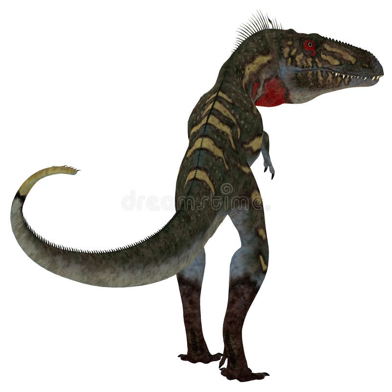 Nanotyrannus Dinosaur on the Run Stock Illustration - Illustration of  isolated, extinct: 47935822