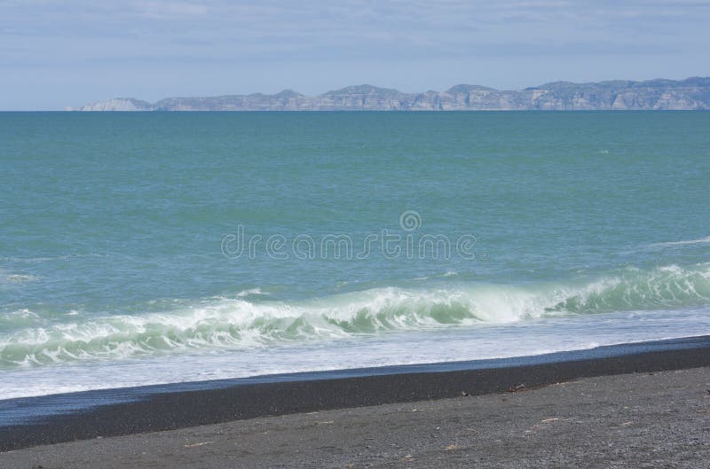 Napier strand royaltyfria foton Napier strand royaltyfria foton