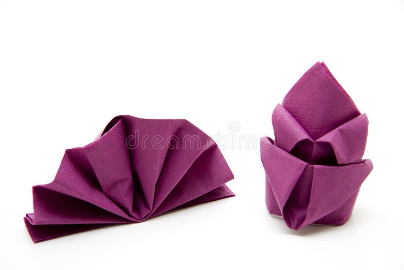 Napkin folded