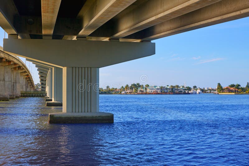 Naples Florida Marco Island bridge view Florida stock image Naples Florida Marco Island bridge view Florida stock image