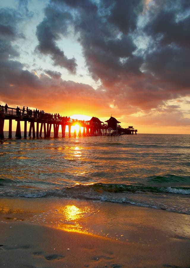 Naples Florida Sunset at the Pier