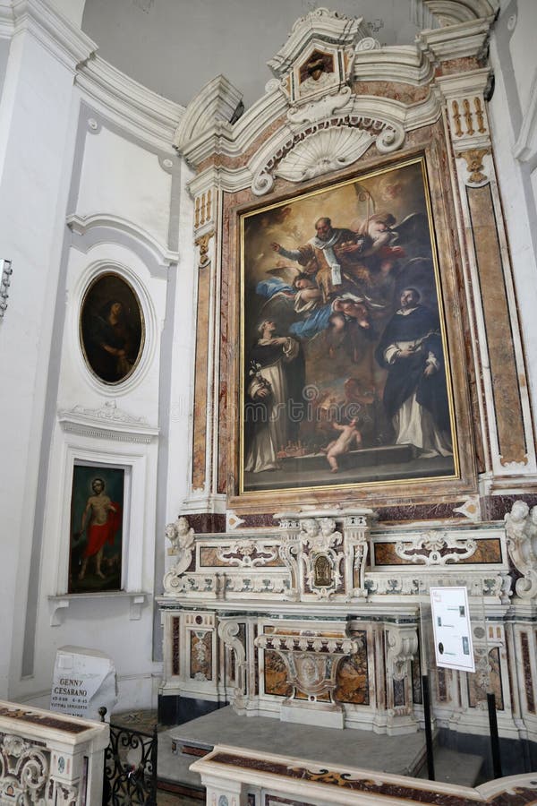 Napoli - Cappella Dedicata a San Nicola Nella Basilica Di Santa Maria ...