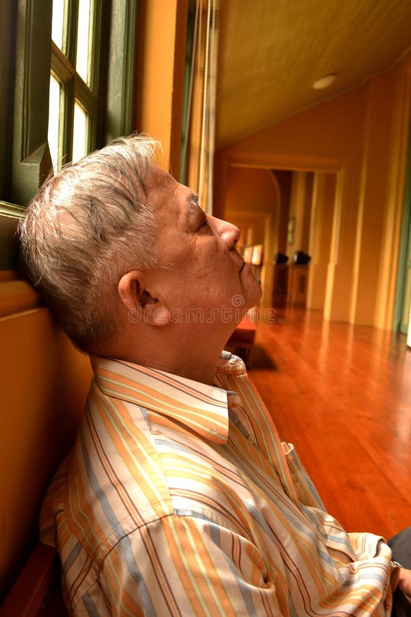 Senior Male Napping Journey Stock Photos - Free & Royalty-Free Stock
