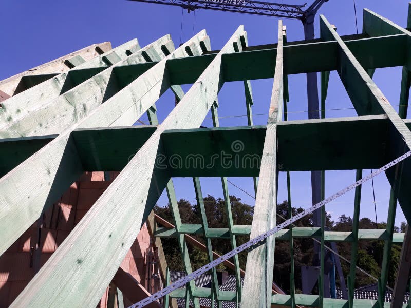 Naprawa dachu i zadaszenia zdjęcia stock