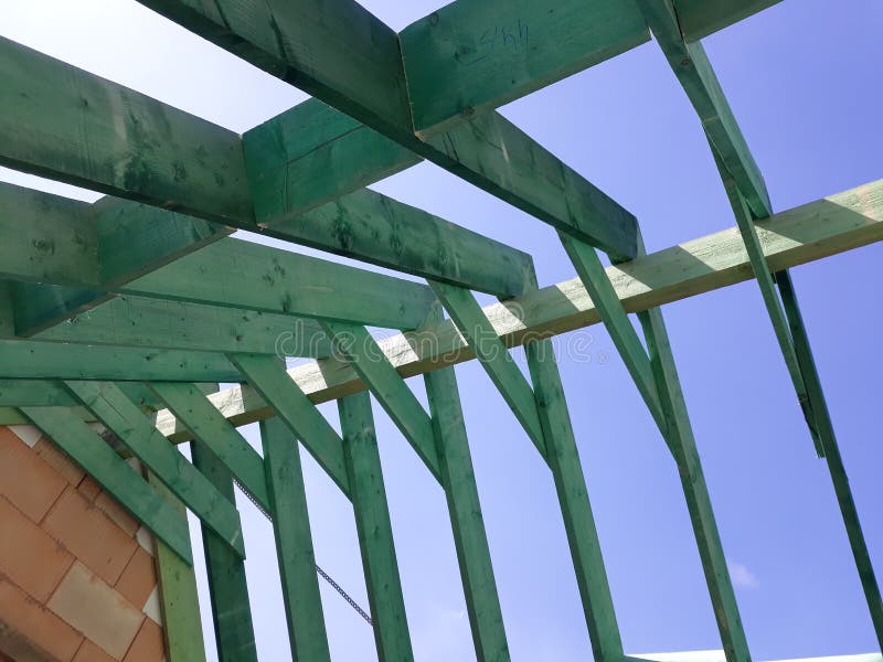 Naprawa dachu i zadaszenia zdjęcia stock