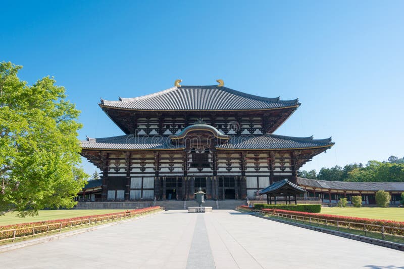 Nara, Japan - Todaiji Temple in Nara, Japan. it is Part of UNESCO World ...