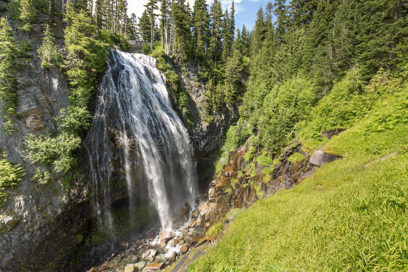 Narada Falls stock photos