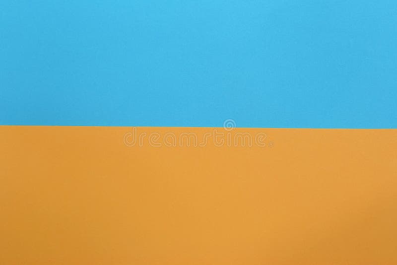Color Naranja Y Azul Fondo De Papel Para Fotografía 