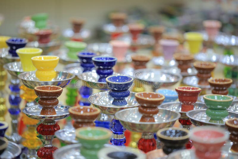 Shisze na zbliżeniu w sklepie obraz stock