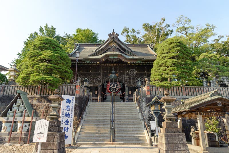 Narita, Chiba, JAPON - juillet 2018 : le temple de Narita-San Shinshoji a l'histoire de sur 1000 ans situés à narita central images stock Narita, Chiba, JAPON - juillet 2018 : le temple de Narita-San Shinshoji a l'histoire de sur 1000 ans situés à narita central images stock