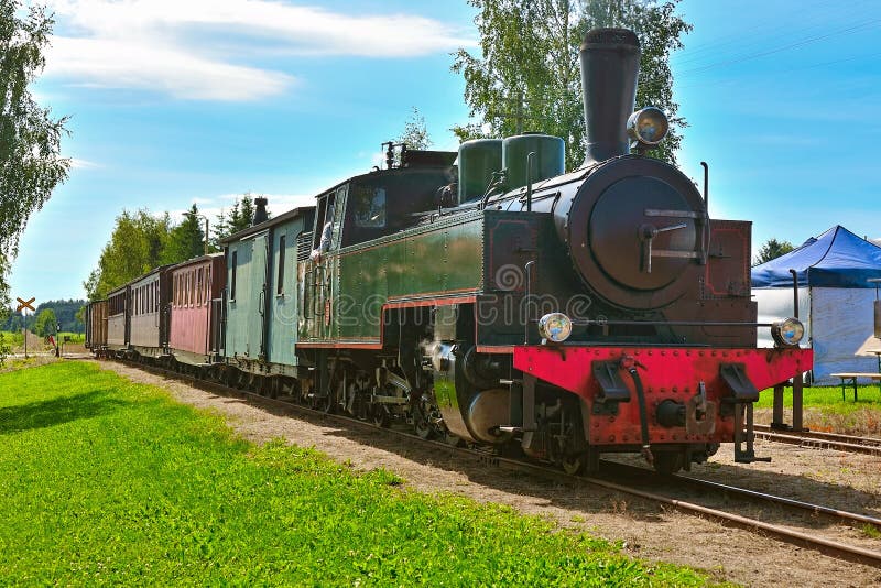 Narrow Gauge Steam Locomotive