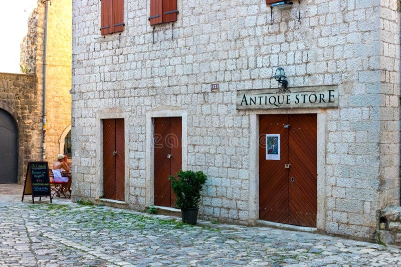 Steep stairs on a narrow street in the old town area of Kotor Stock Photo  by ©Mentor56 328624602