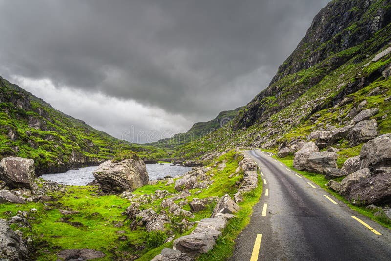 wallpapers What Is A Narrow Winding Road dreamstime com