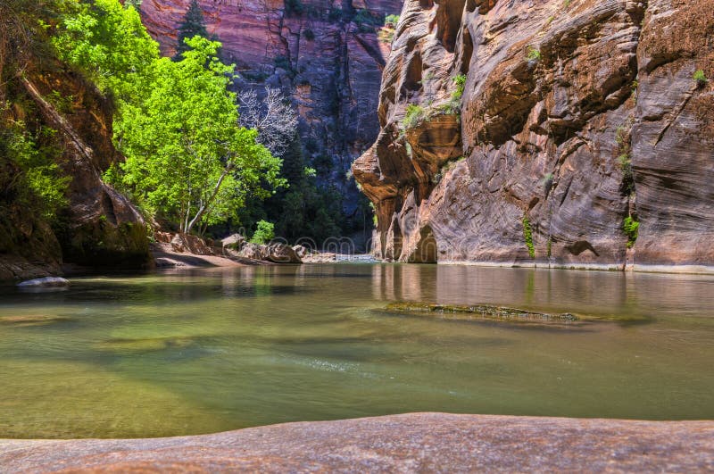 The Narrows stock photo. Image of road, adventure, backpack 20705528
