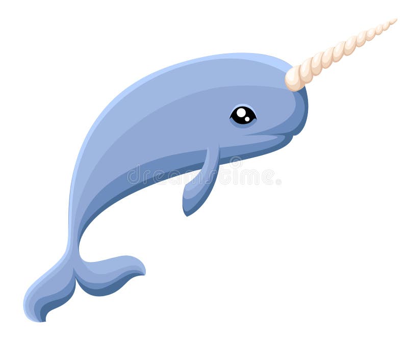 Narval mágico de la historieta linda con el cuerno, dibujo divertido de la ballena del unicornio la página plana del sitio web de ilustración del vector Narval mágico de la historieta linda con el cuerno, dibujo divertido de la ballena del unicornio la página plana del sitio web de ilustración del vector