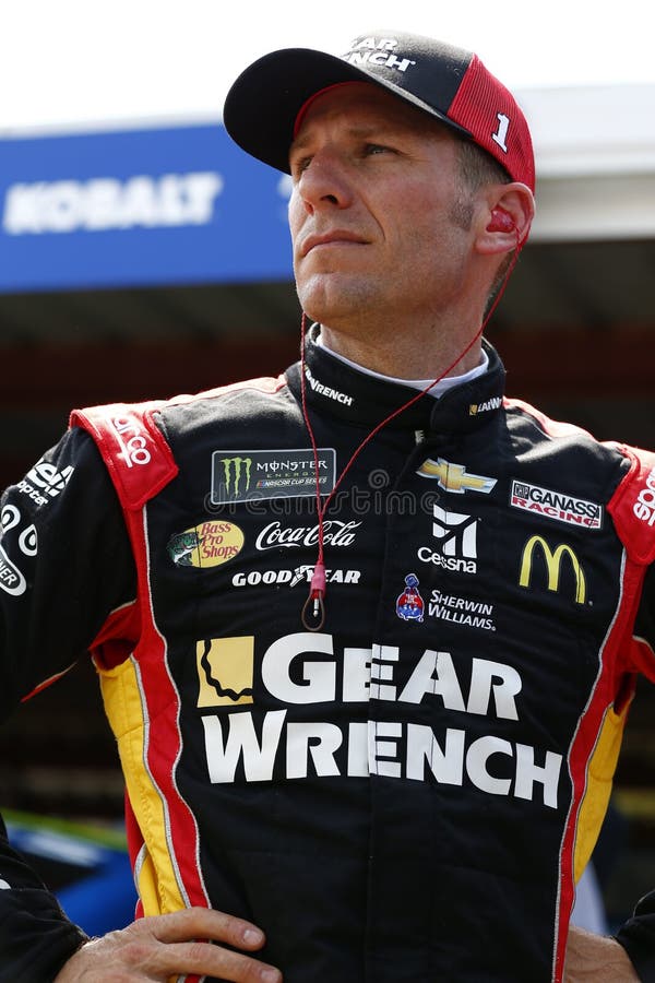 April 28, 2017 - Richmond, Virginia, USA: Jamie McMurray 1 hangs out in the garage during practice for the Toyota Owners 400 at Richmond International Speedway in Richmond, Virginia. April 28, 2017 - Richmond, Virginia, USA: Jamie McMurray 1 hangs out in the garage during practice for the Toyota Owners 400 at Richmond International Speedway in Richmond, Virginia.