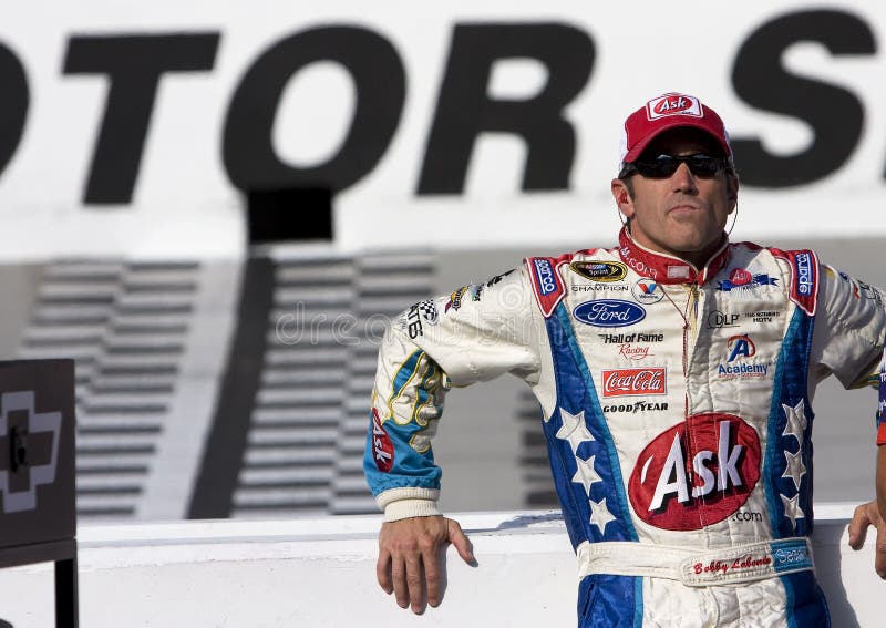 NASCAR: August 21 Sharpie 500 stock photography